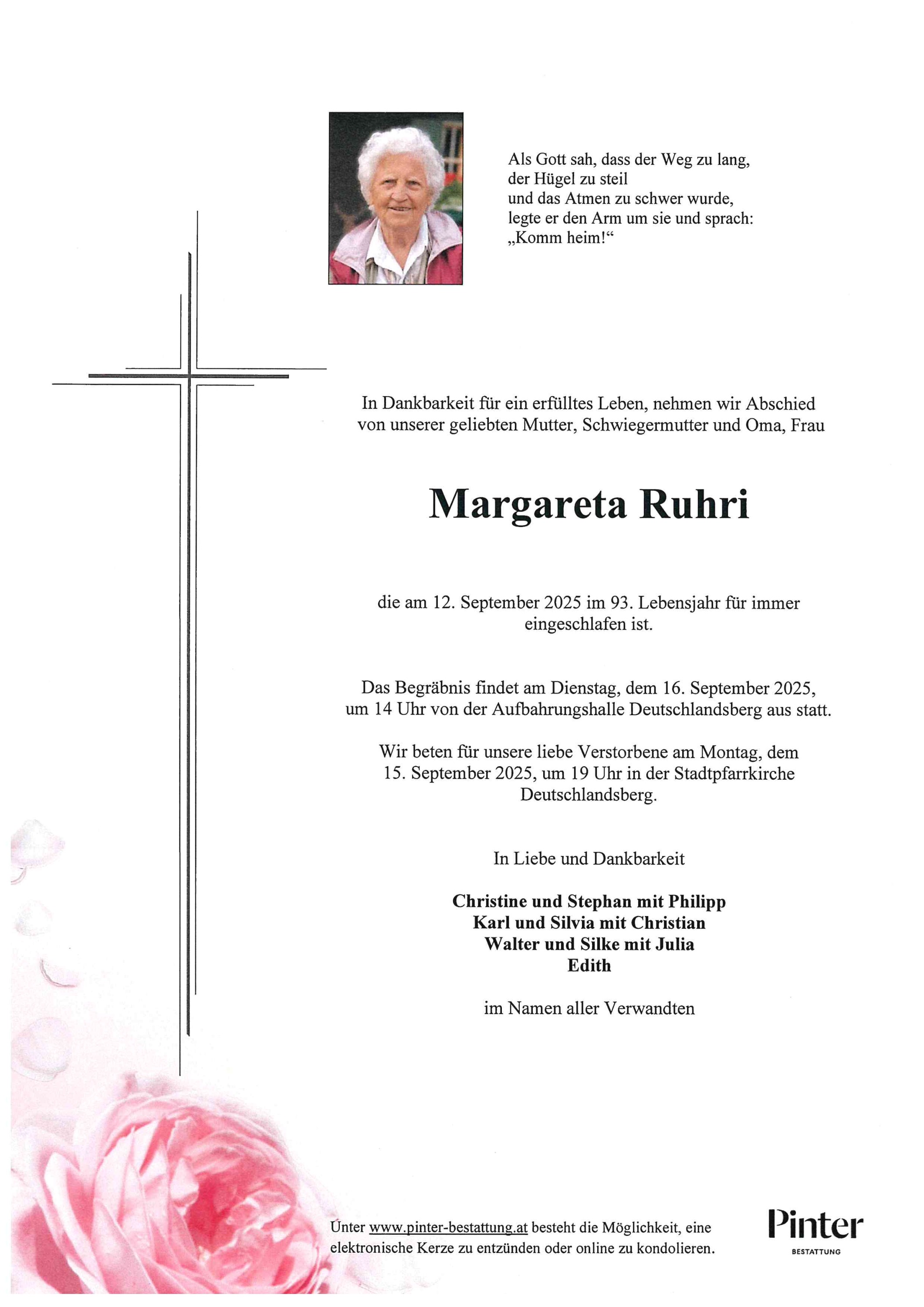 Margareta Ruhri